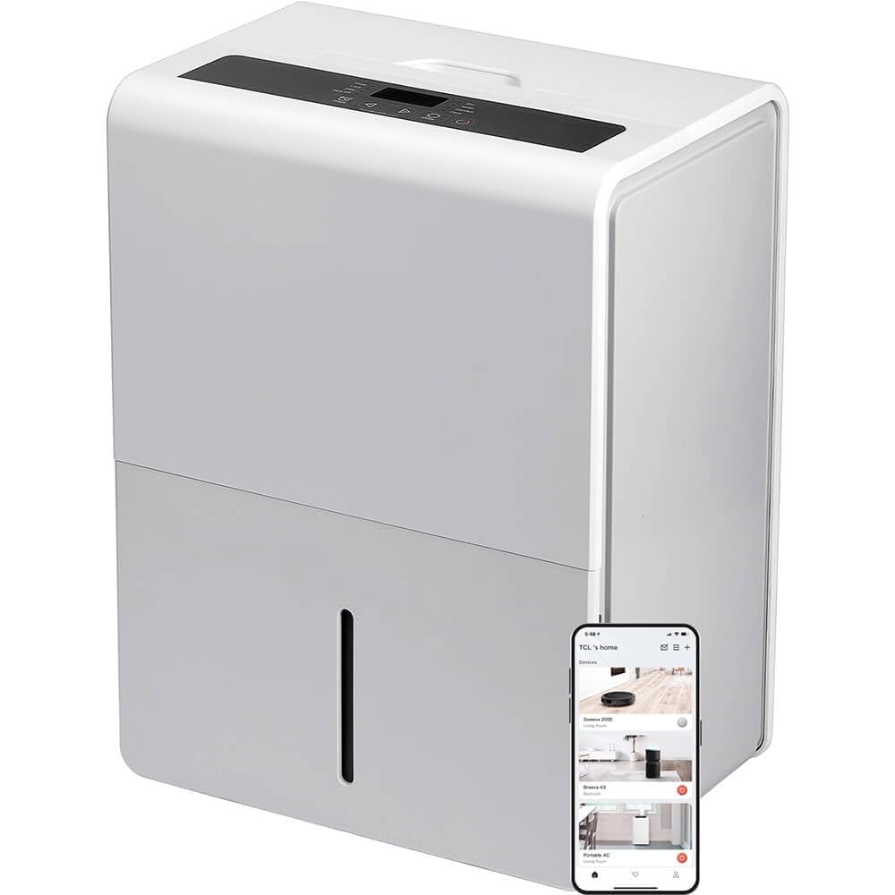 50 Pint Smart Dehumidifier with 24 Hour Timer E6593