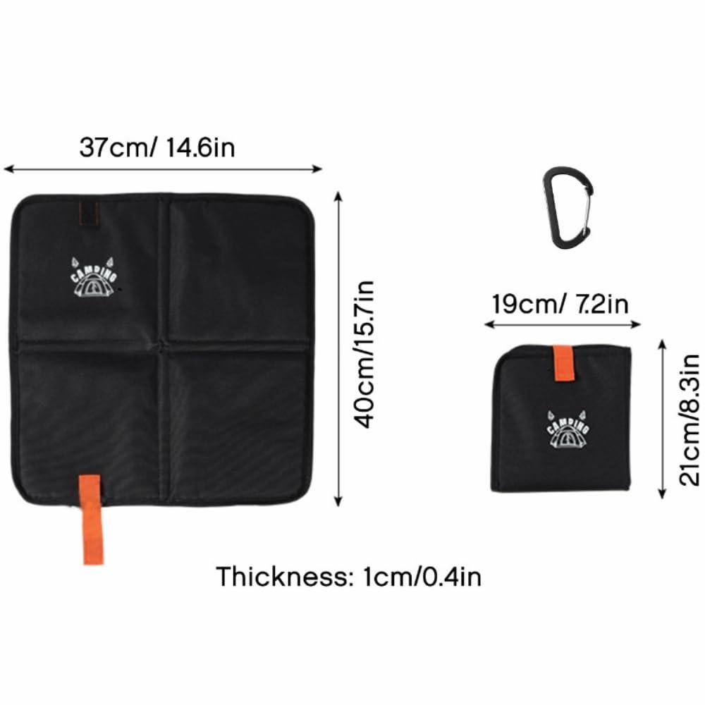 2 Pcs Foldable Outdoor Seat Cushion Y62703