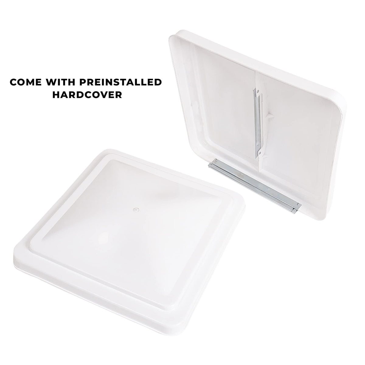 White 2 Pack Roof Vent Cover Z857