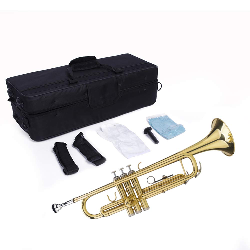 Bb Trumpet with Case and Gloves G9429