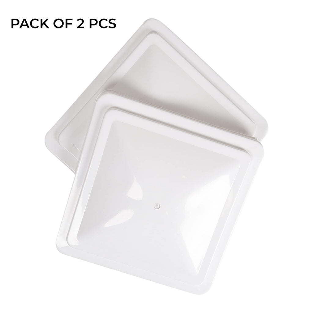 White 2 Pack Roof Vent Cover Z857