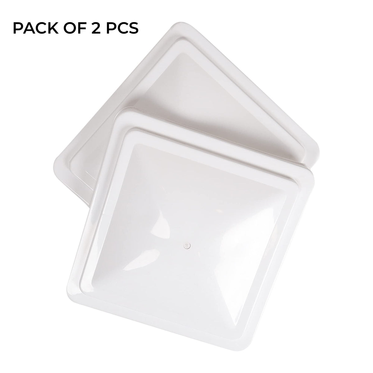 White 2 Pack Roof Vent Cover Z857