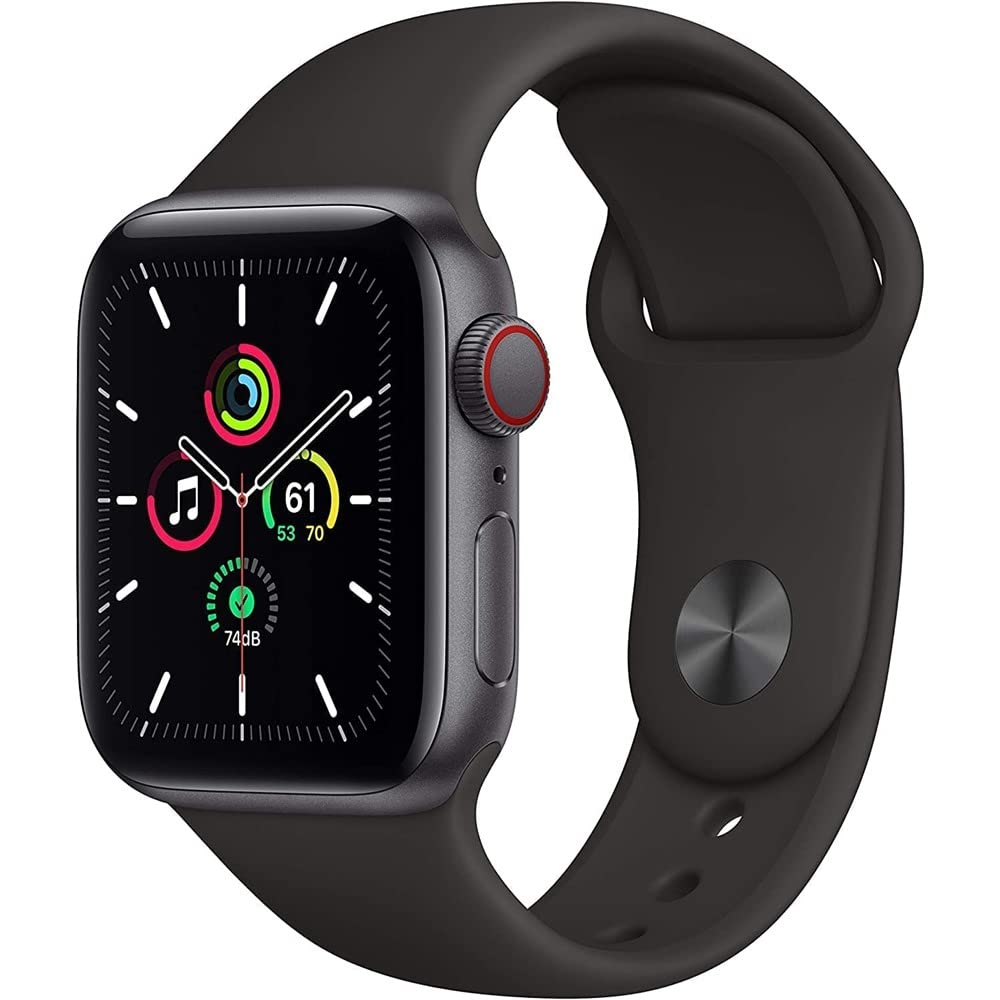 Space Gray Aluminum Case with Black Sport Band Smartwatch J661895