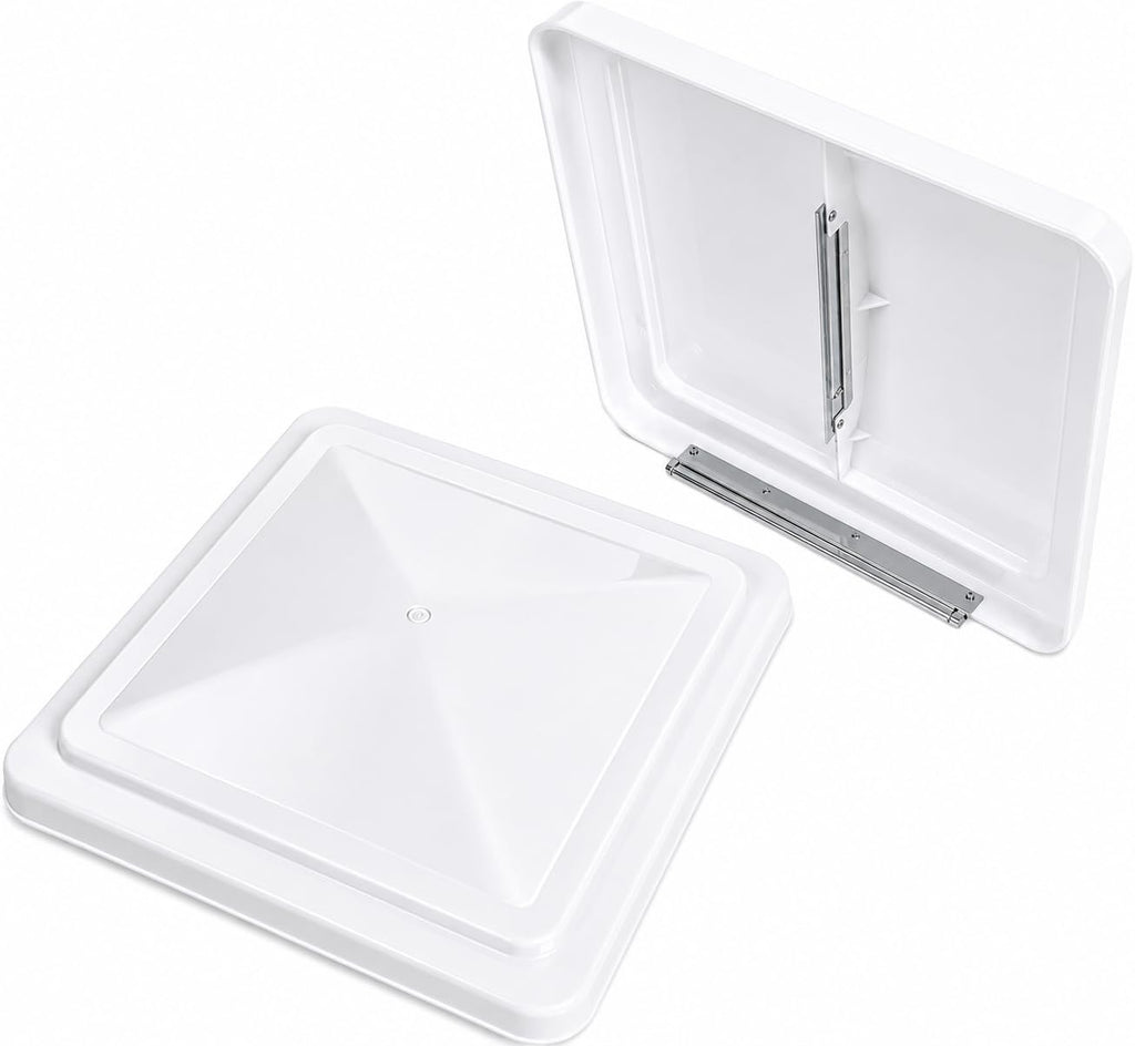 White 2 Pack Roof Vent Cover Z857