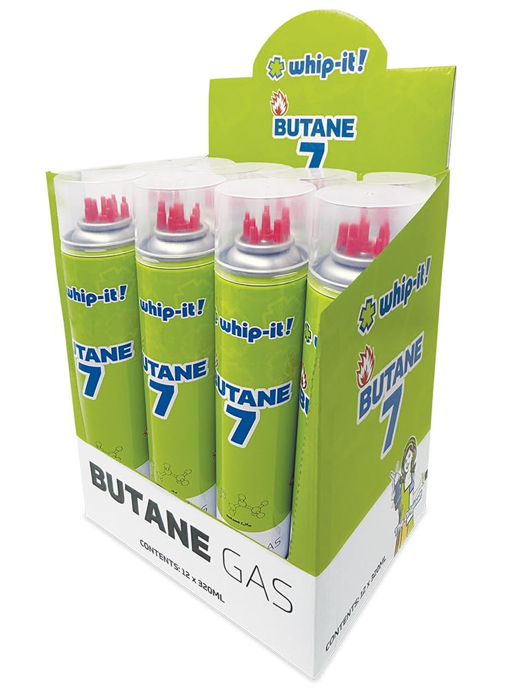 Butane Torch Lighter Refill 12 Cans D458