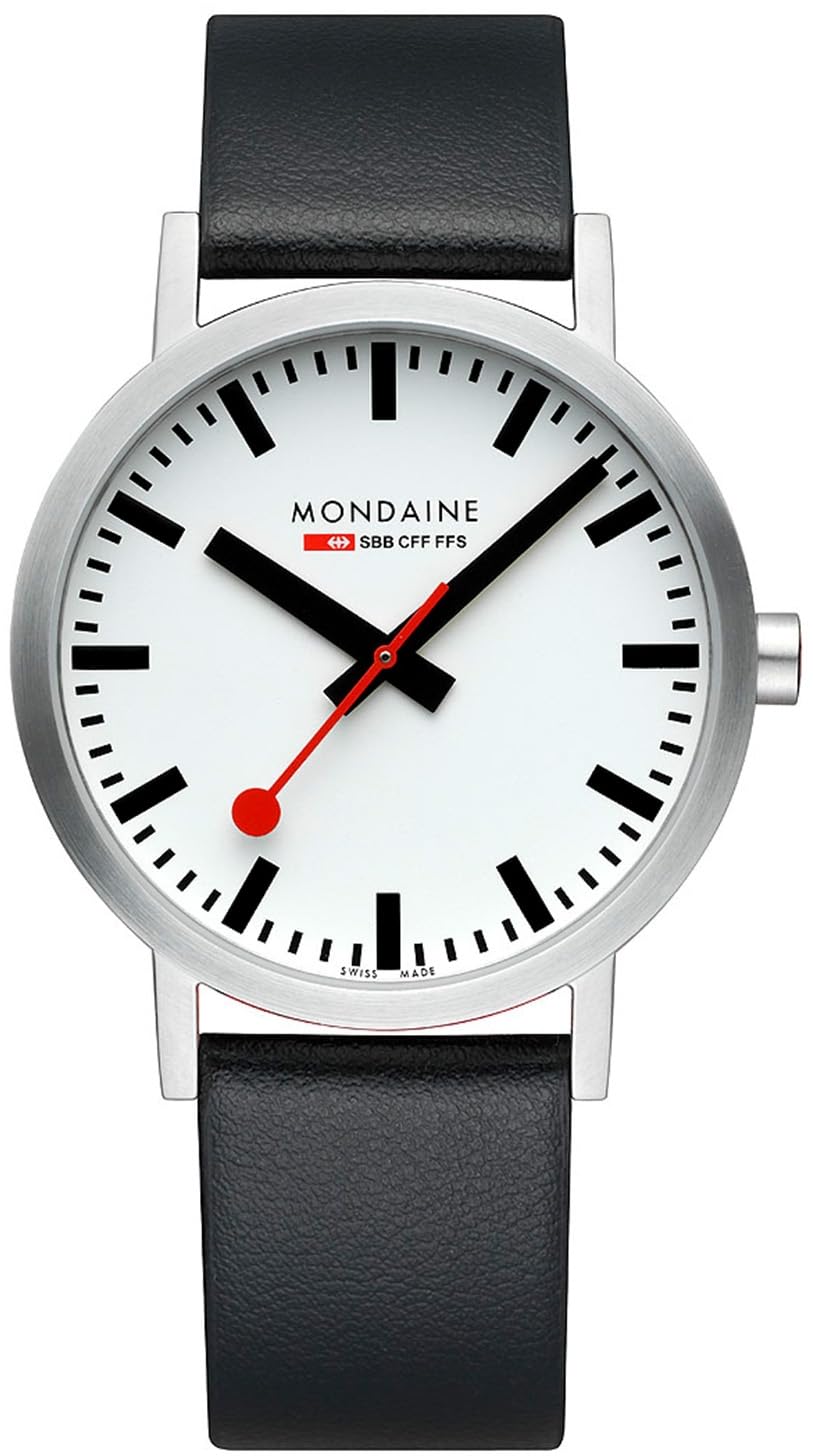 Vegan Grape Black Leather White Dial Watch T558