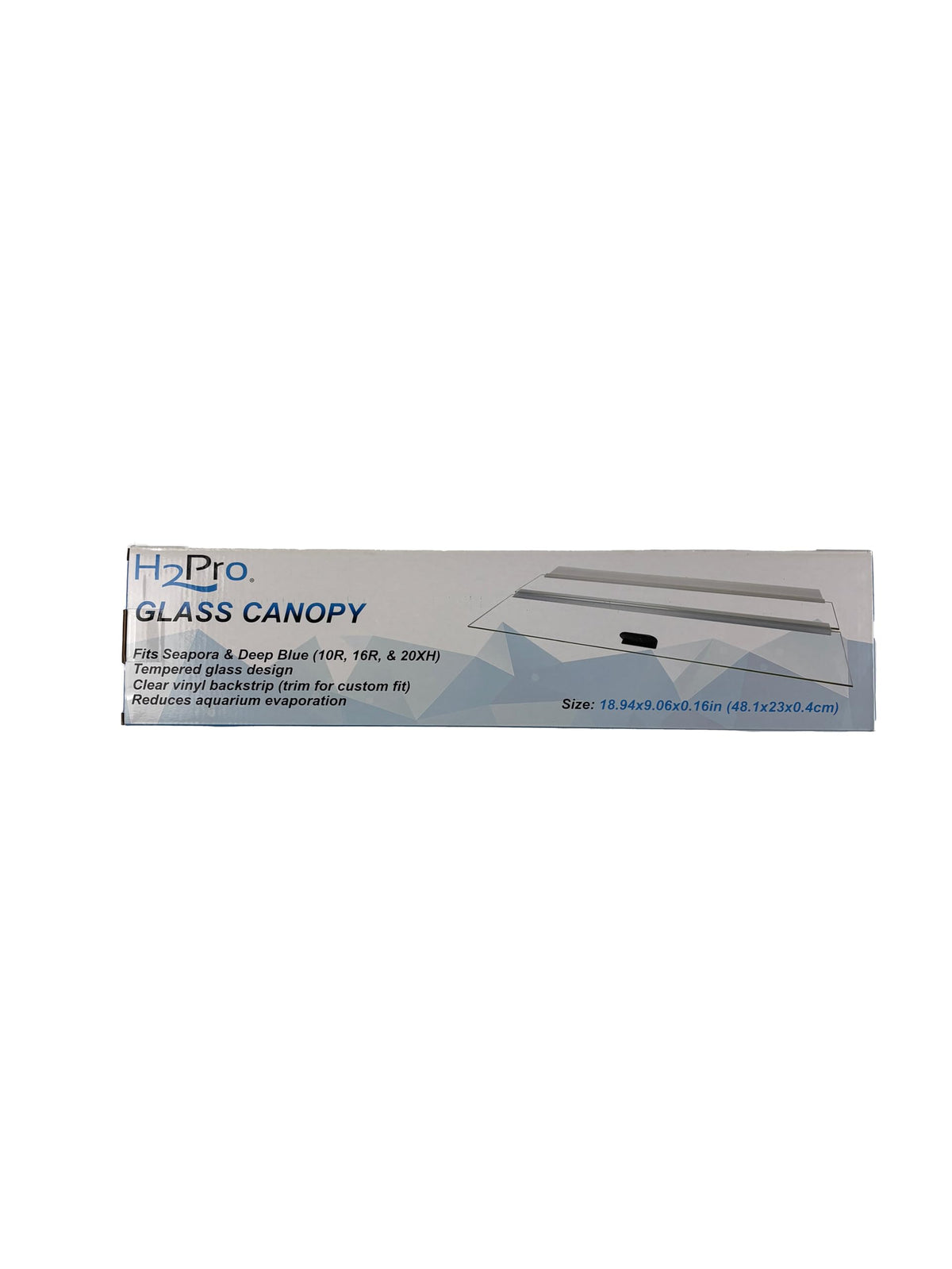 Glass Canopy Aquarium Lid S1330