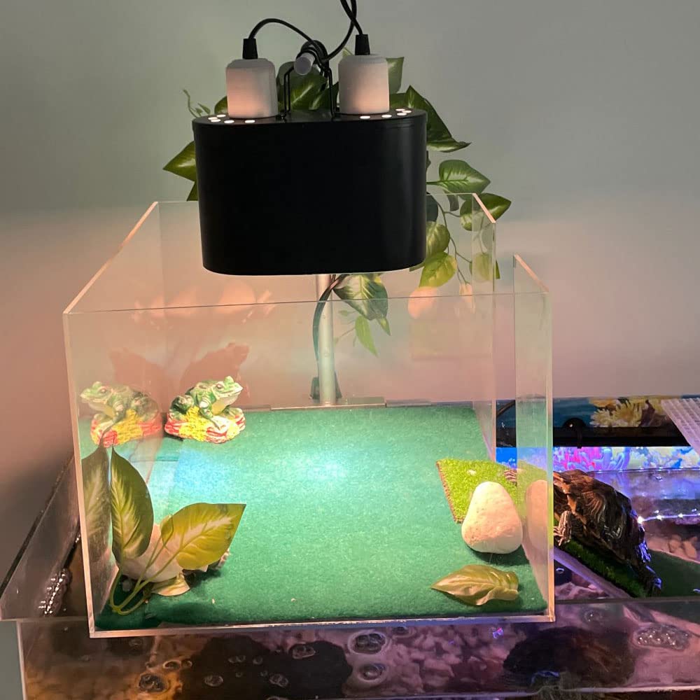 Reptile Light Fixture with Independent Switches V79133