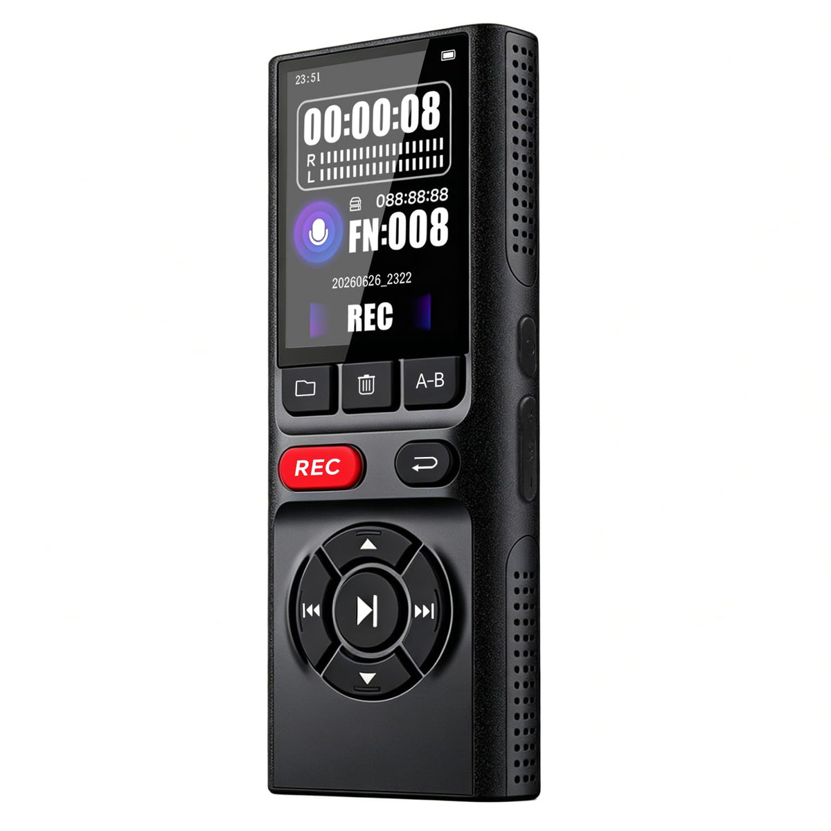64GB Digital Voice Recorder with Playback USB O2759