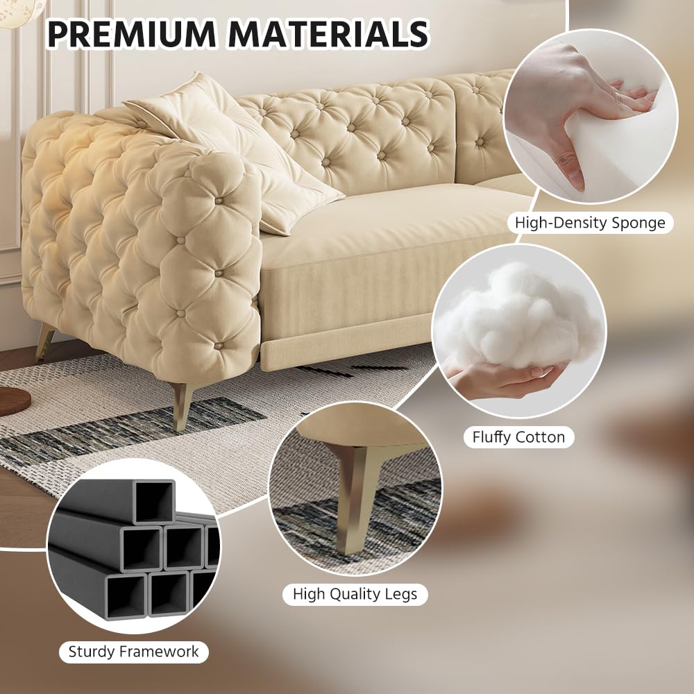 King Size Velvet Sleeper Sofa Bed K48837