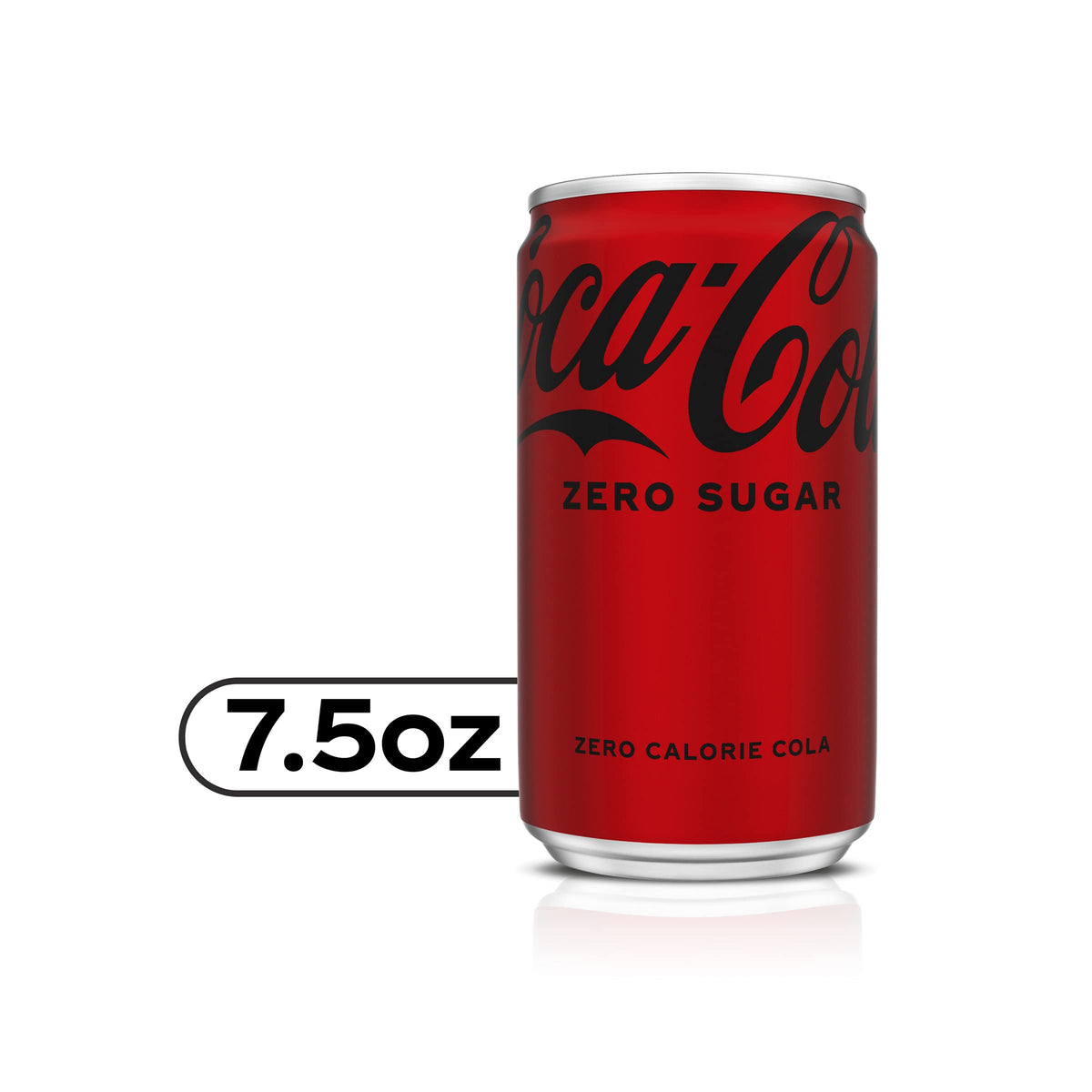 Coke Zero Sugar Mini-Can 7.5 fl oz 12 Pack O292279
