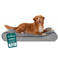 XL Plush Suede Orthopedic Dog Bed I25429