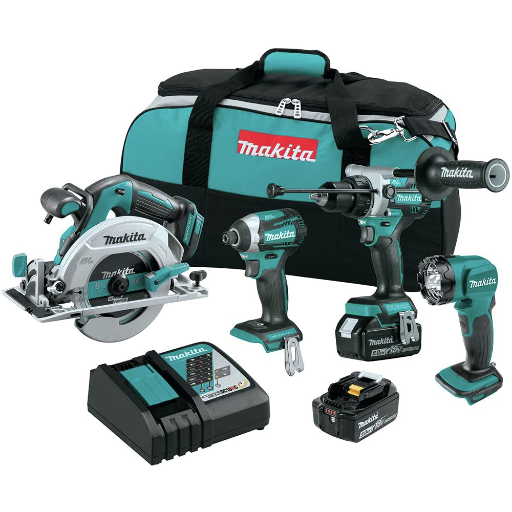 18V Lithium-Ion Brushless Cordless 4-Pc. Combo Kit V1638