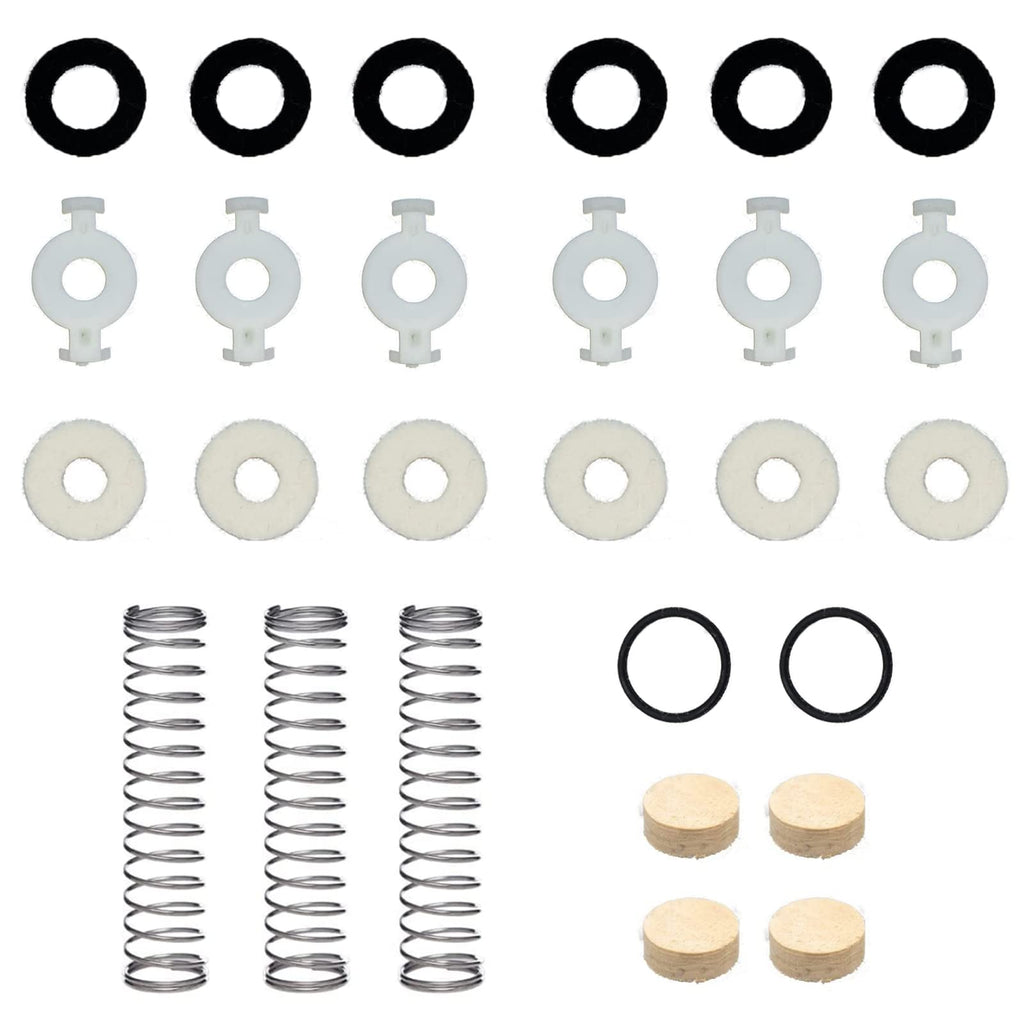 Trumpet Repair Kit with Valve Springs Felt Washers Water Key Corks F15674