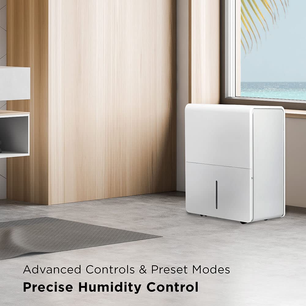 50 Pint Smart Dehumidifier with 24 Hour Timer E6593