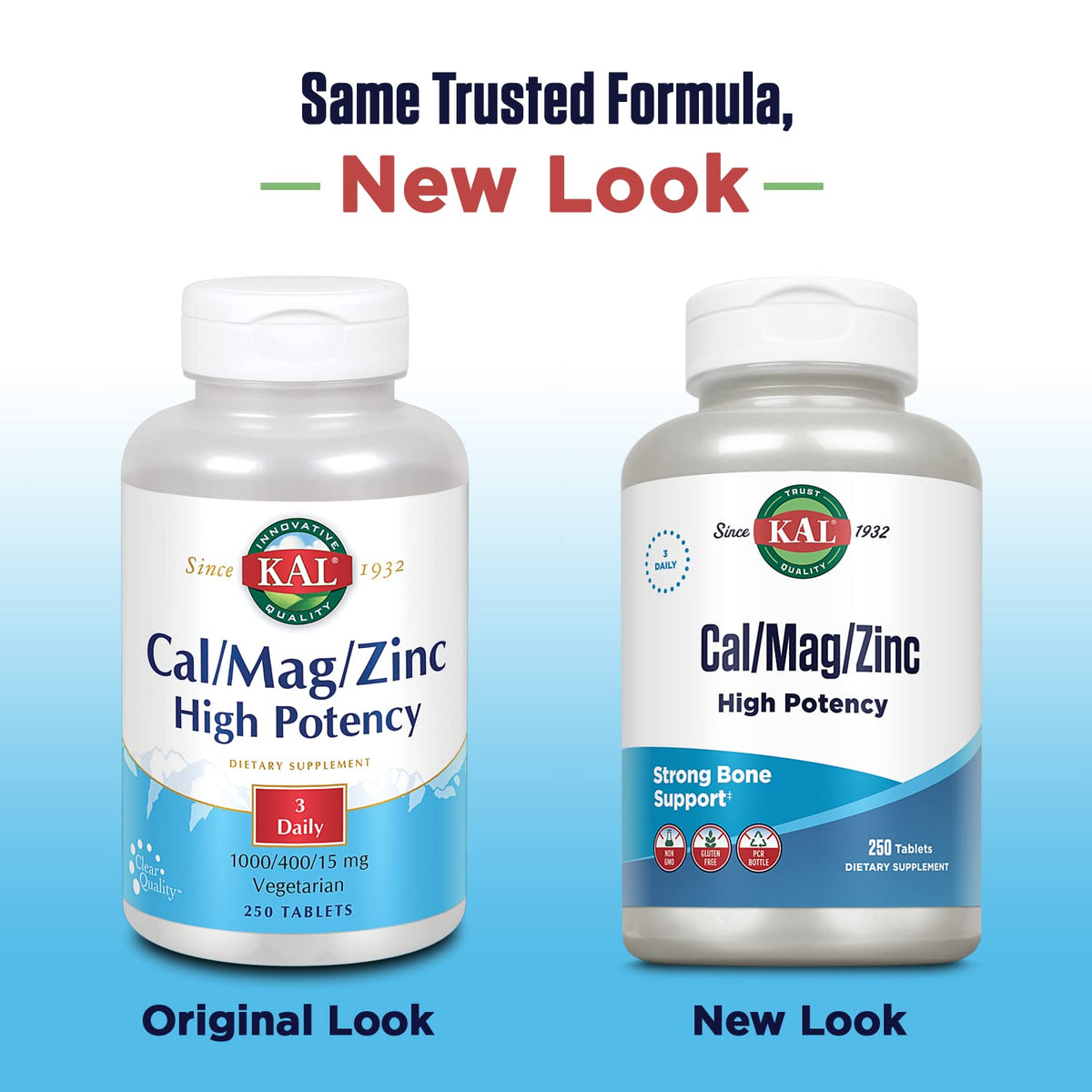 Cal Mag Zinc Supplement 250 Tablets X162766