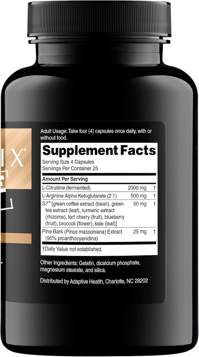 Nitric Oxide Booster Supplement 100ct W7775