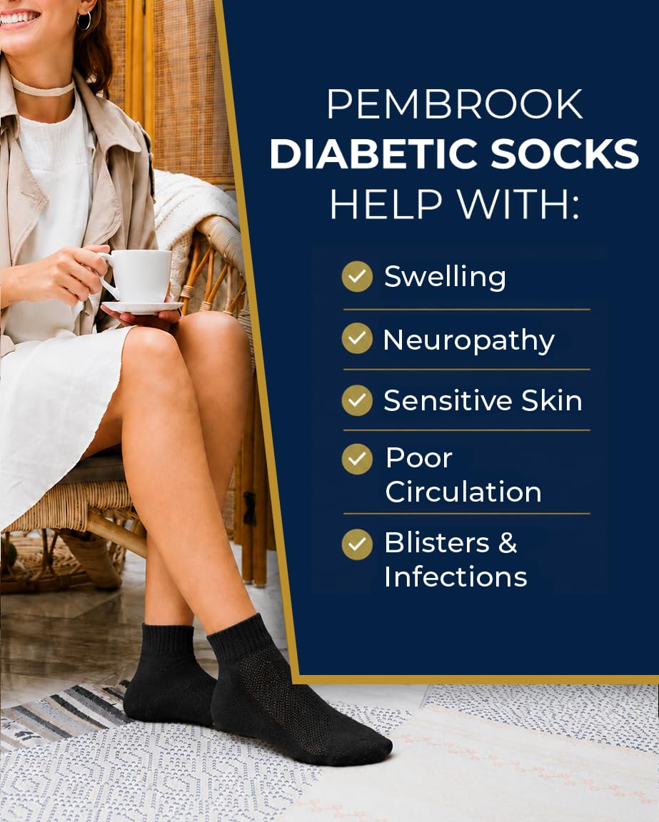 Non Binding Ankle Socks 6 Pairs Y242