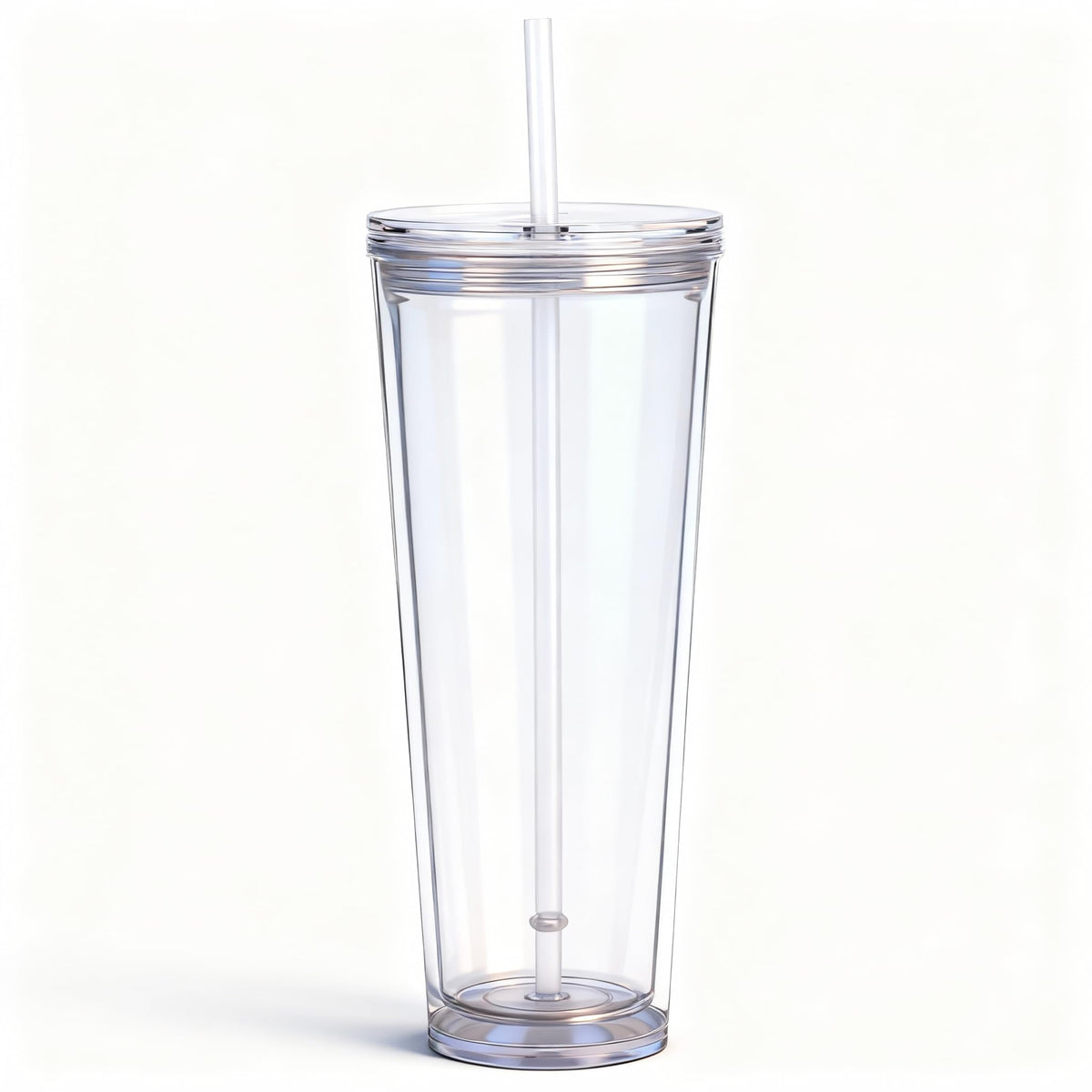 24oz Insulated Tumbler with Lid and Straw J955