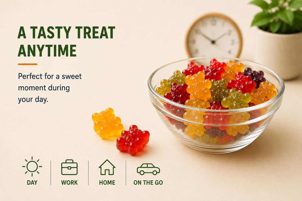 Sugar Free Vegan Hemp Gummies, 60 Count R3483