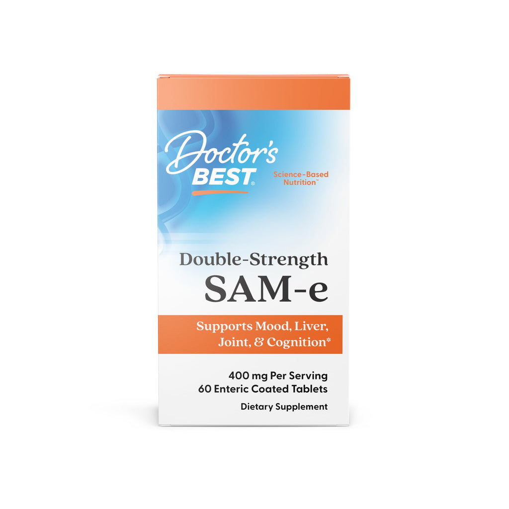 SAM-e Double Strength Supplement, 60 Enteric Coated Tablets F46516