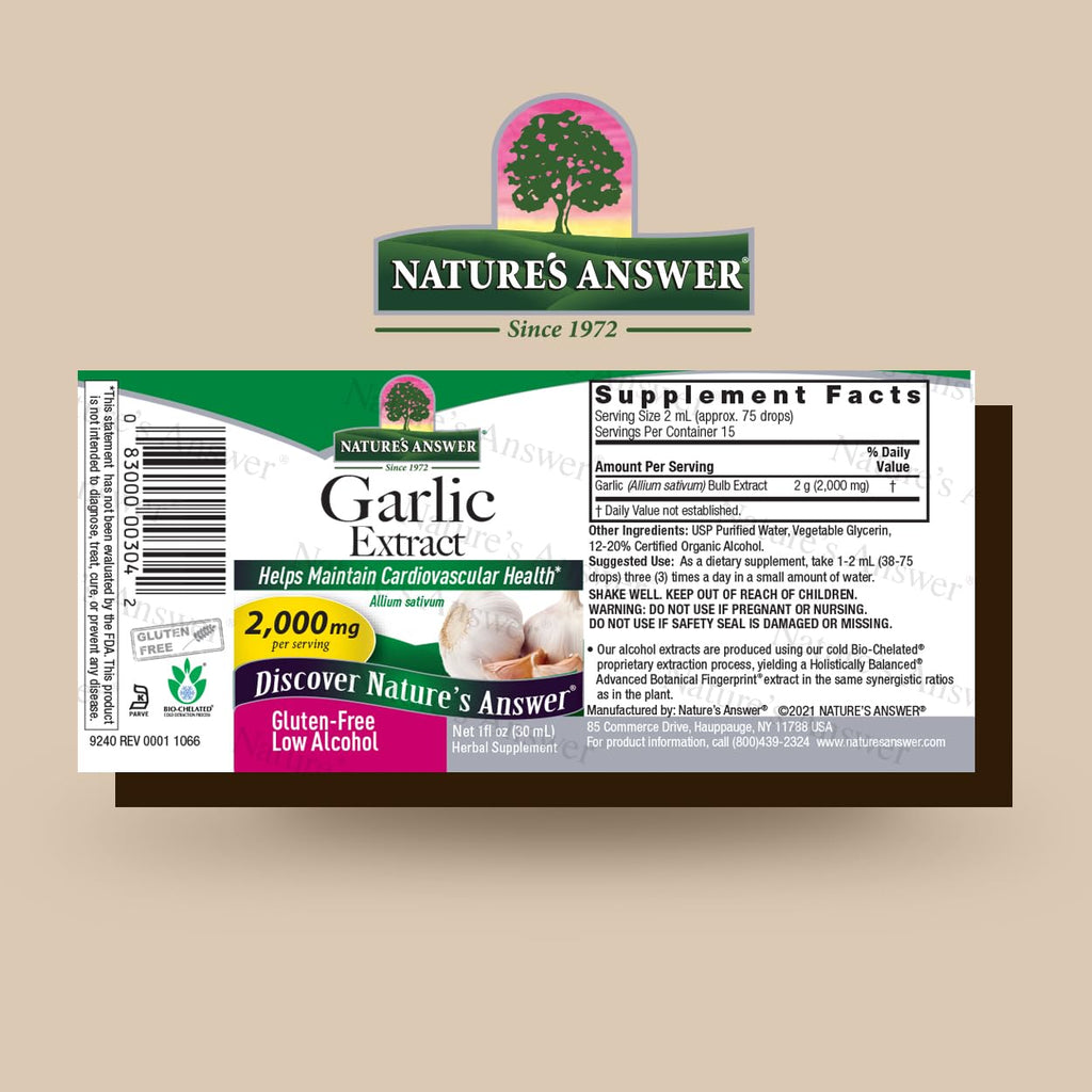 Garlic Bulb 1-Fluid Ounce Q3721