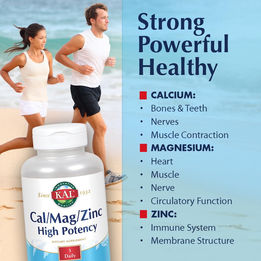 Cal Mag Zinc Supplement 250 Tablets X162766