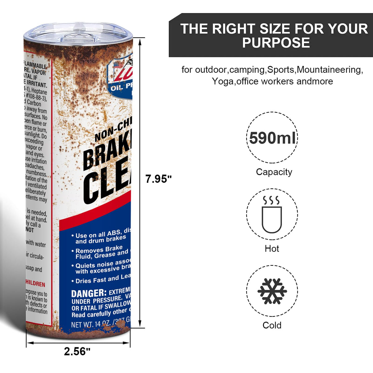 20oz Insulated Skinny Tumbler M74337
