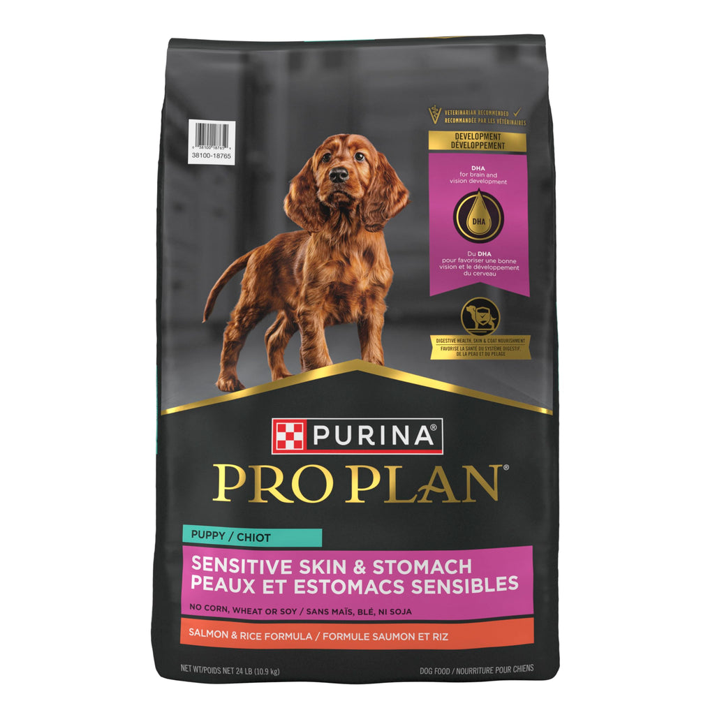 Salmon Puppy Dog Food 24 lb Bag N1405