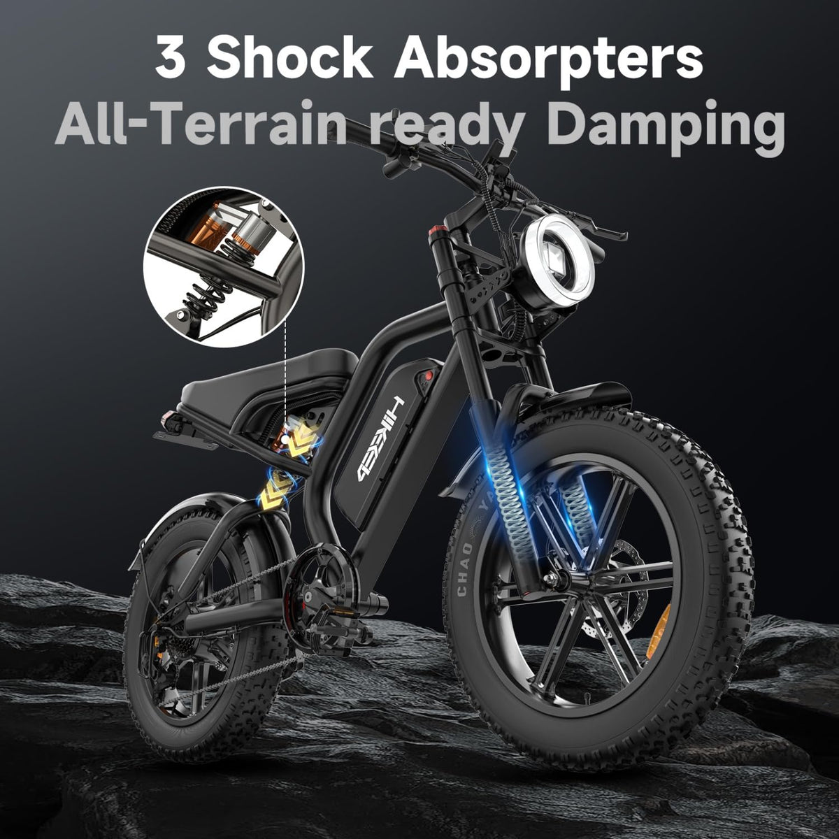 1500W Fat Tire Electric Bike W642