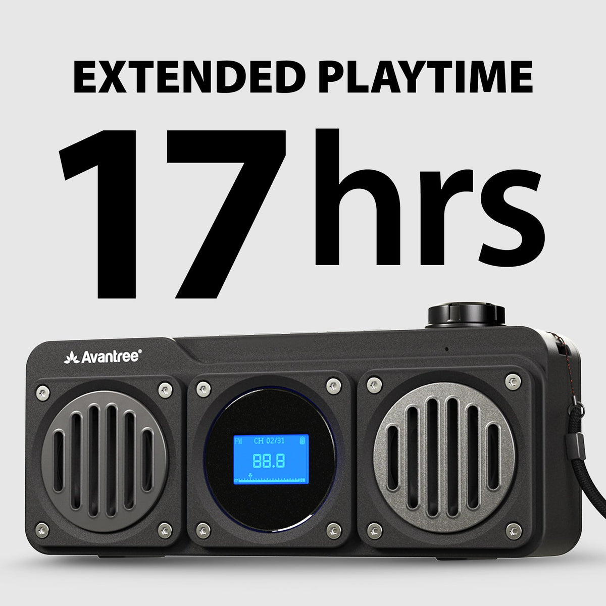 Portable FM Radio & Bluetooth Speaker B691