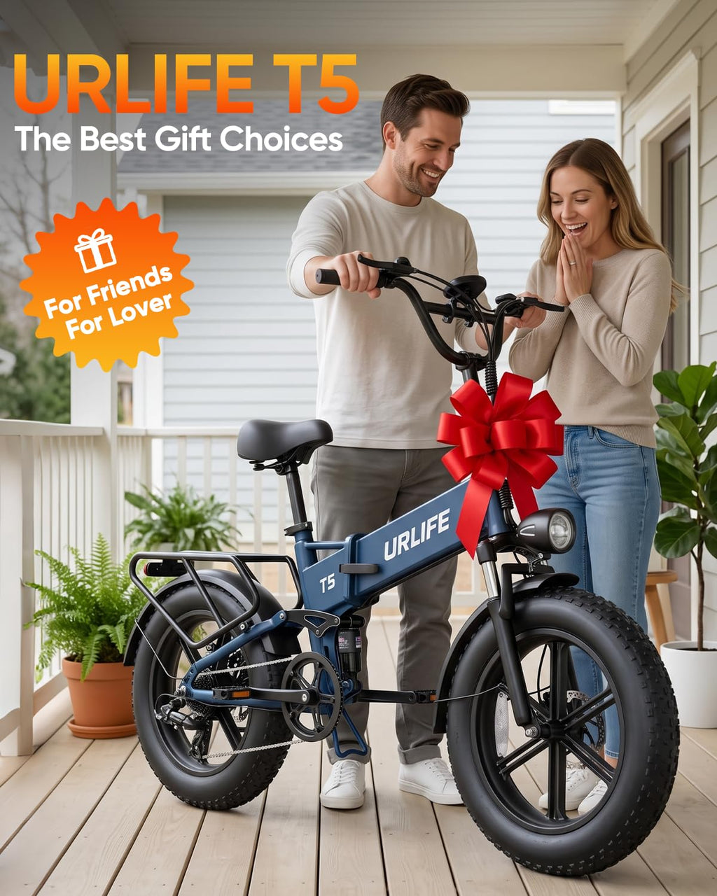 Folding Electric Bike 20" Fat Tire 1500W 48V 13AH X880681