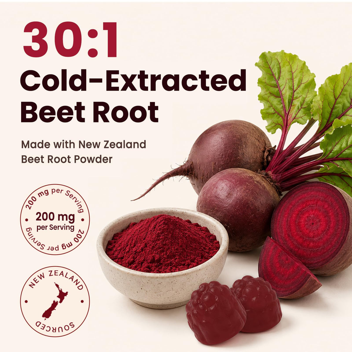 Beet Root Gummies 60 Count A196692