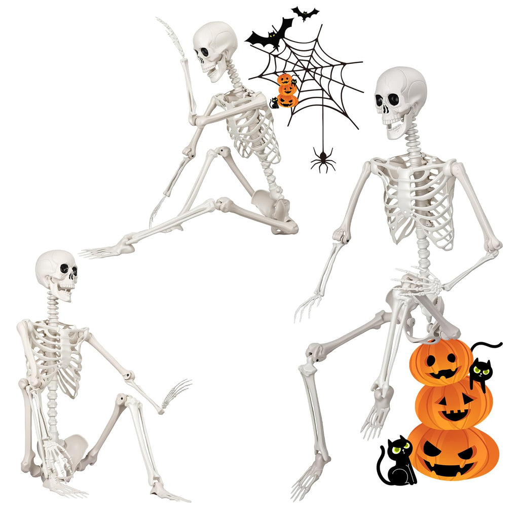 5.4 Ft Halloween Full Body Skeleton X11755