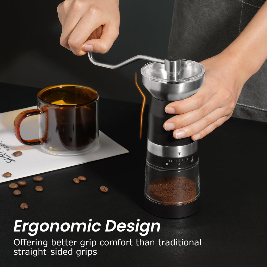 Manual Coffee Grinder Stainless Steel Conical Burr Z51786