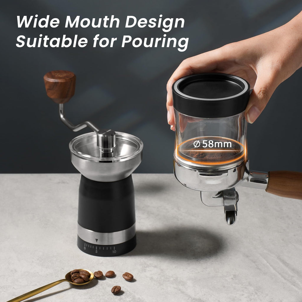 Manual Coffee Grinder Stainless Steel Conical Burr Z51786