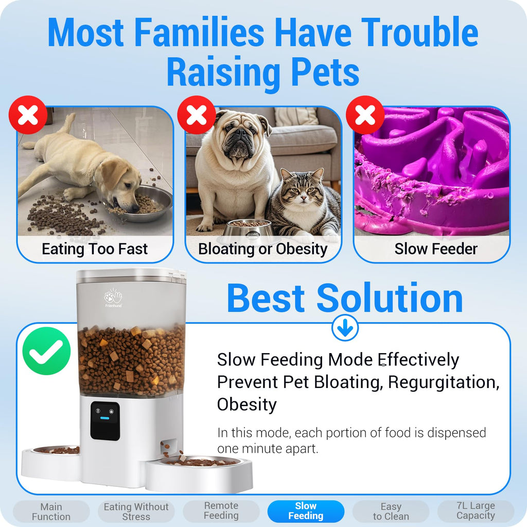 Automatic Cat Feeder 5G WiFi 29 Cup T60928