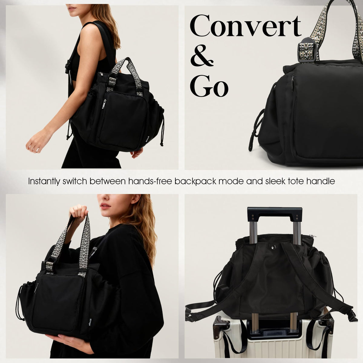 Tote Bag with 16 Pockets C15585
