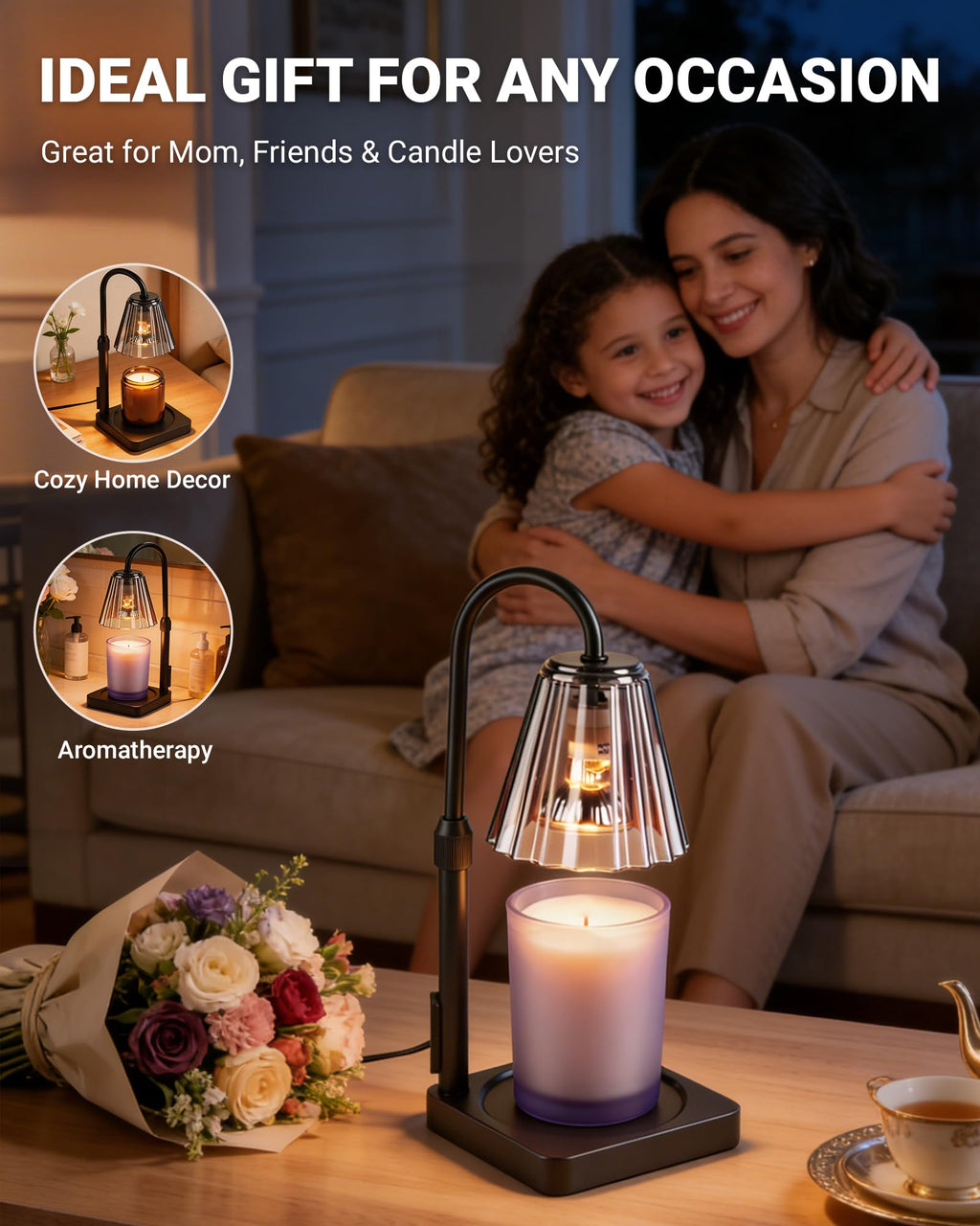 Candle Warmer Lamp with Timer D1397
