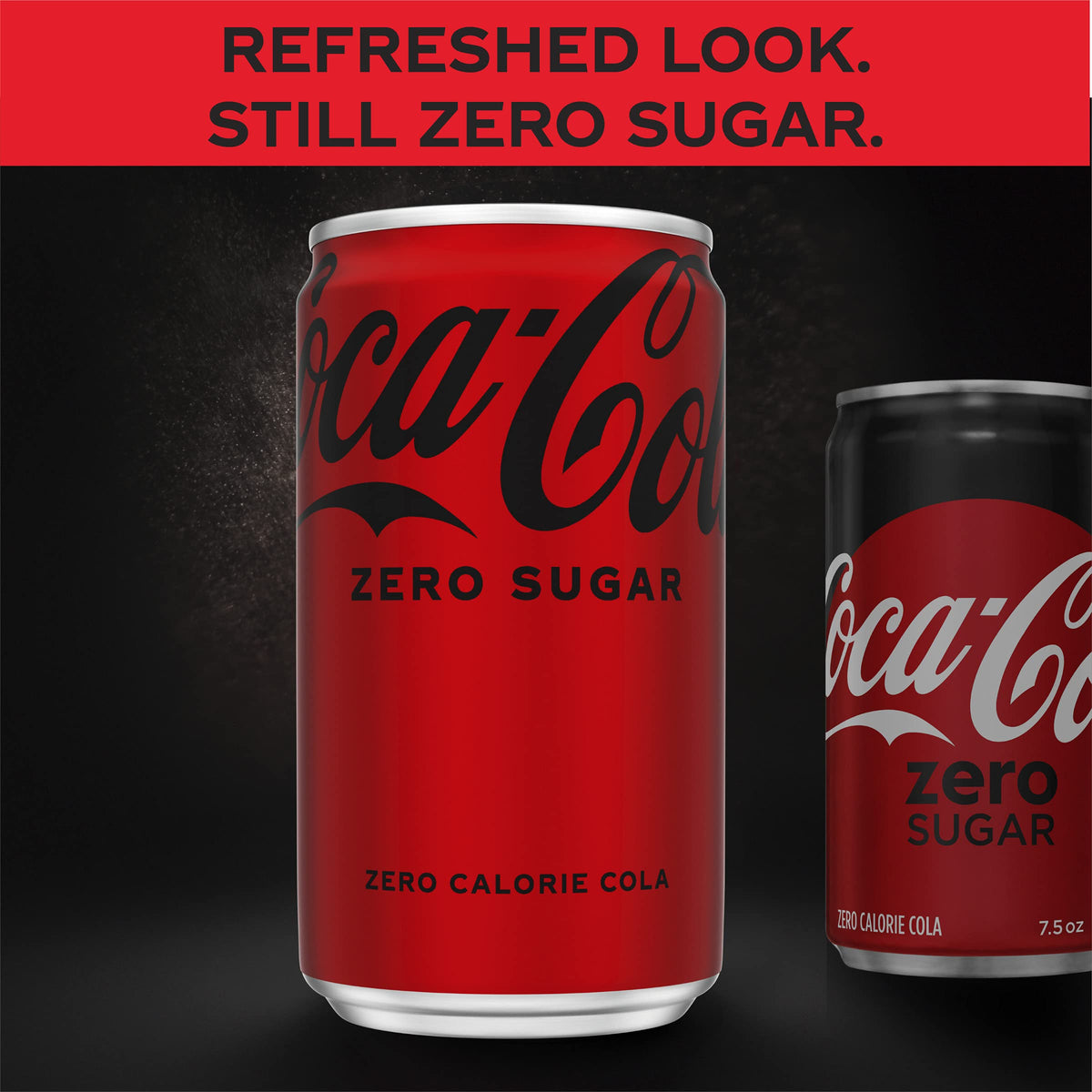 Coke Zero Sugar Mini-Can 7.5 fl oz 12 Pack O292279