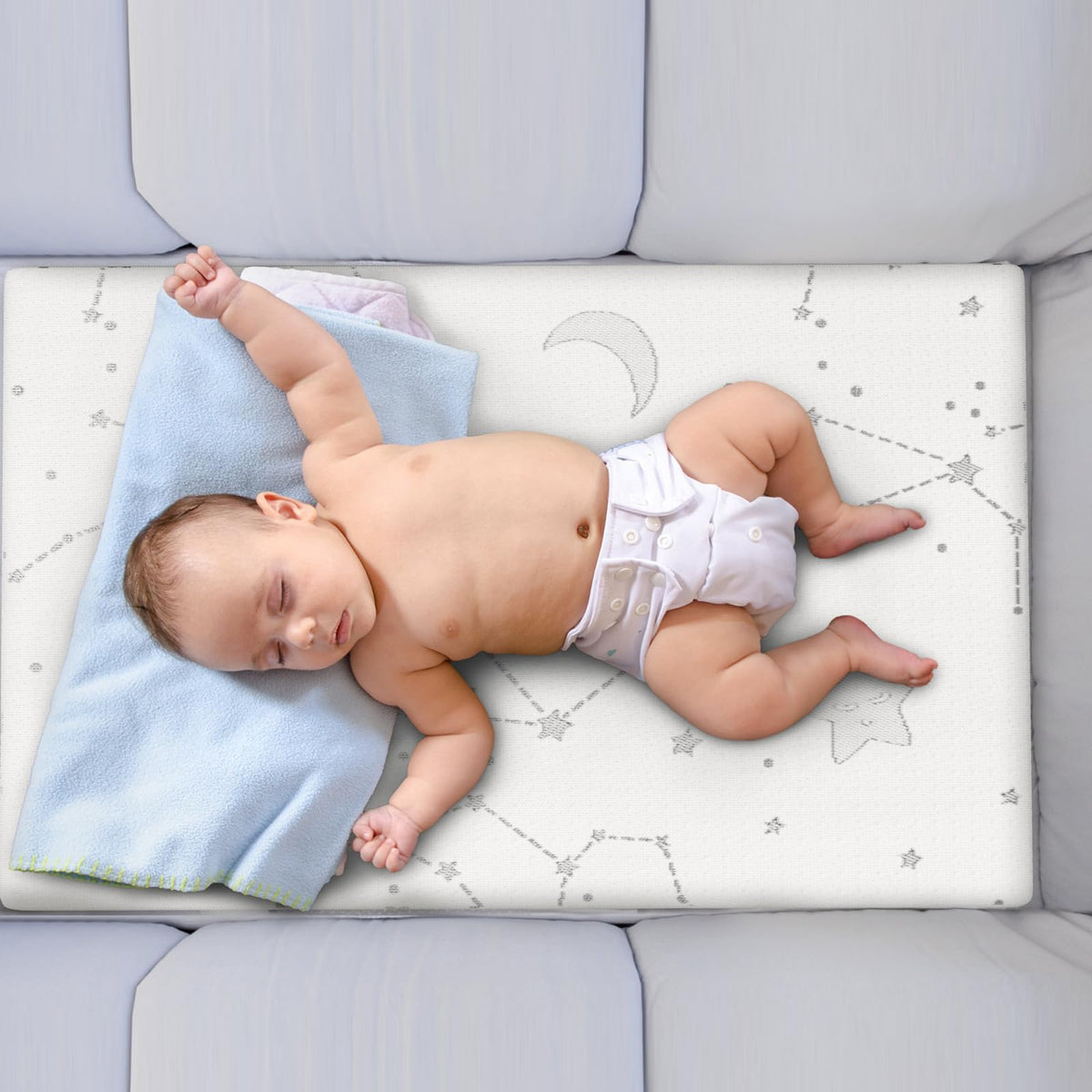 38x26 Waterproof Pack and Play Mattress Pad 2 Pack Z91957