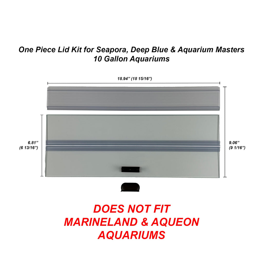 Glass Canopy Aquarium Lid S1330