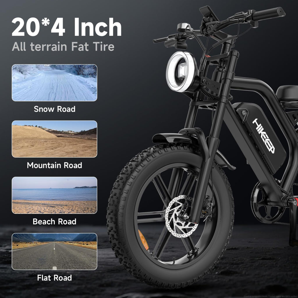 1500W Fat Tire Electric Bike W642