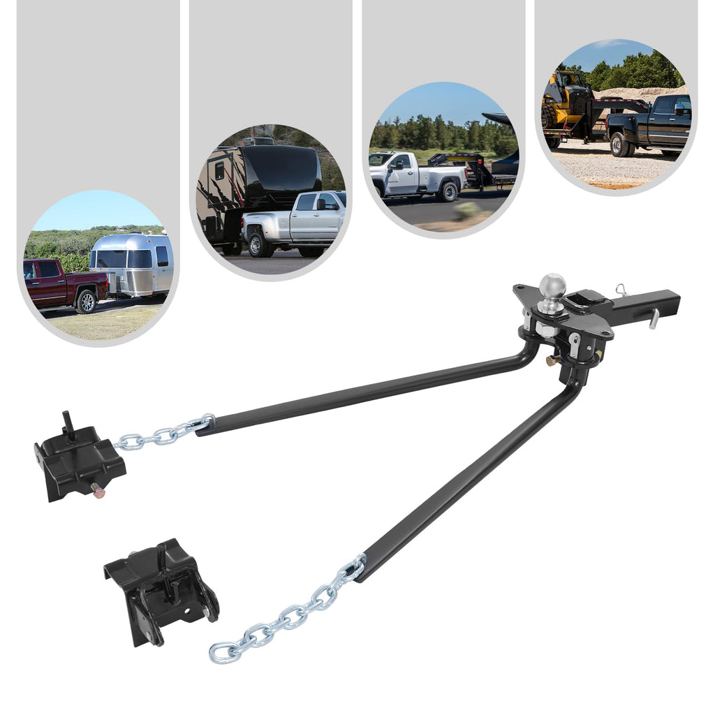 14000lbs Weight Distribution Hitch with Connection Bar D7361