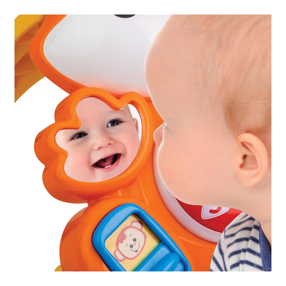 2-in-1 Baby Push Walker & Ride-On with Shape Sorter S5469