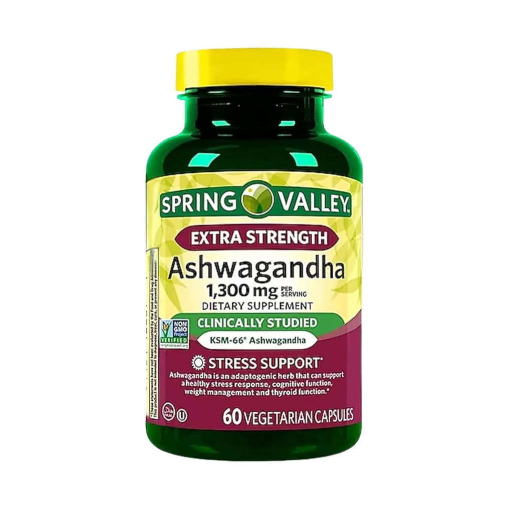 Ashwagandha 1300 mg 60 Vegetarian Capsules B566923