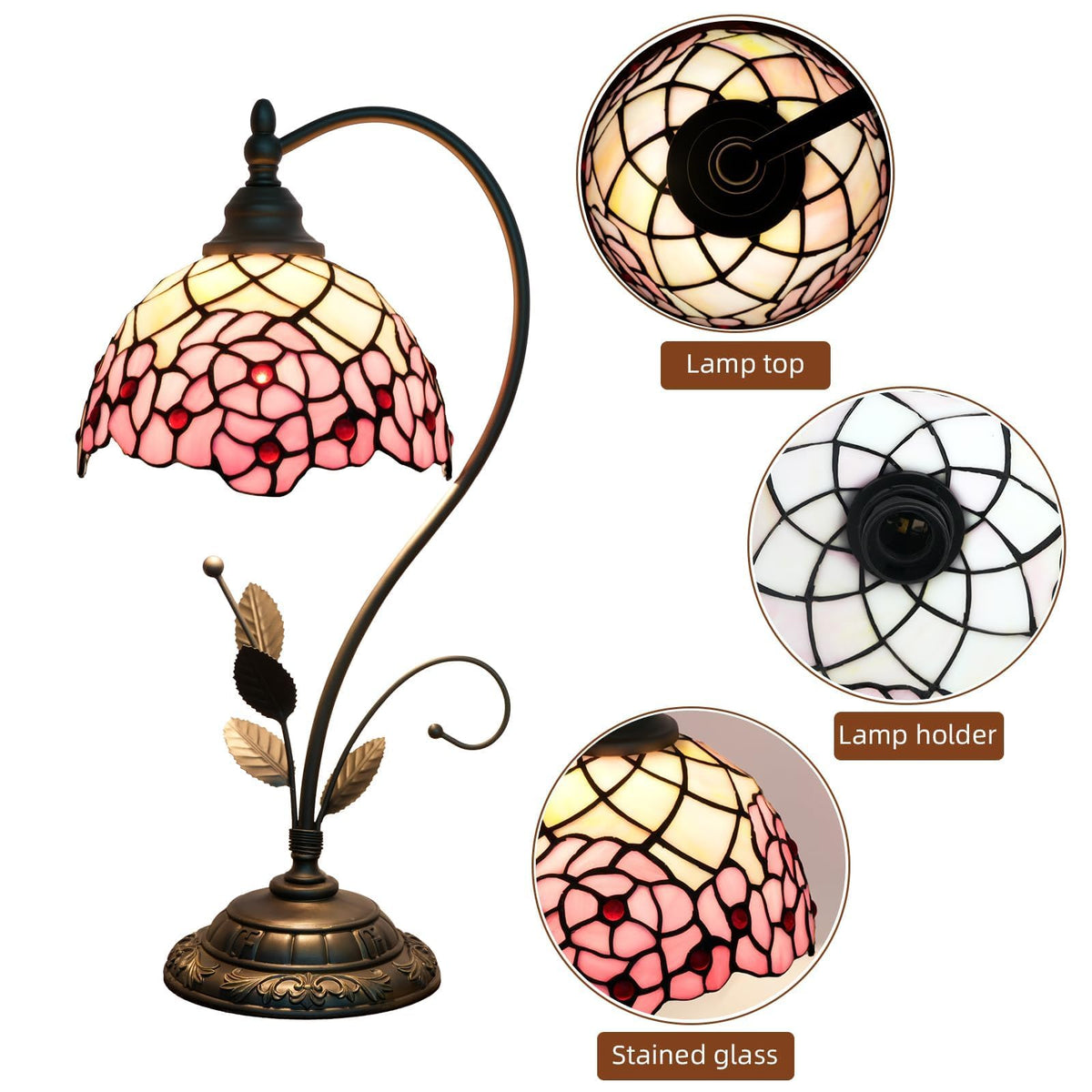 Stained Glass Table Lamp G349