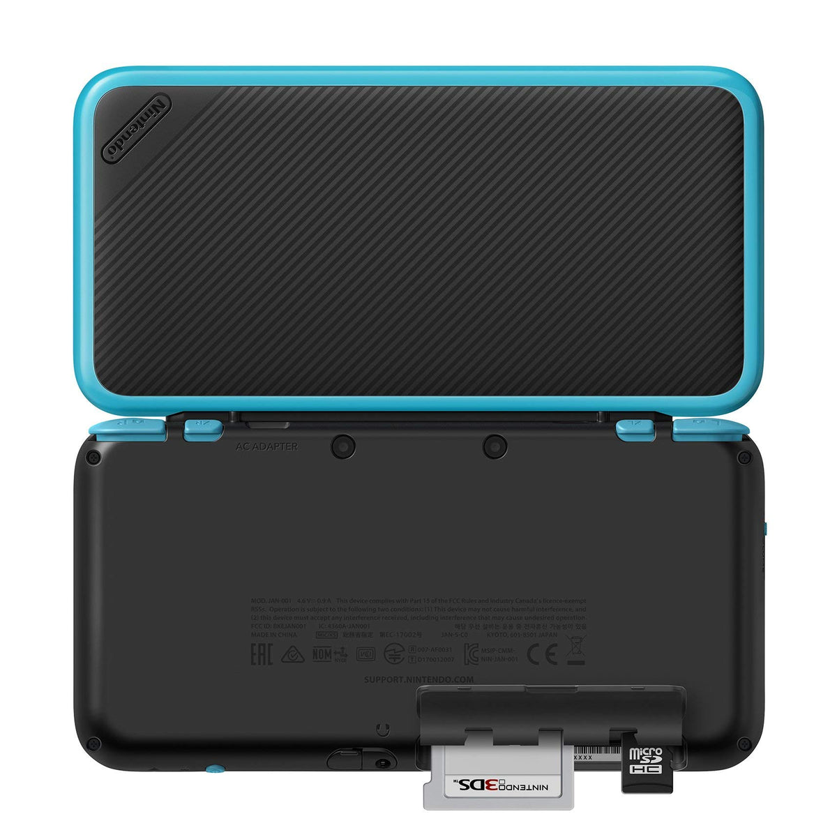 Black Turquoise Handheld Game Console V808