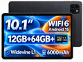 Android 15 Tablet 10.1 in 12GB RAM 64GB ROM V42144