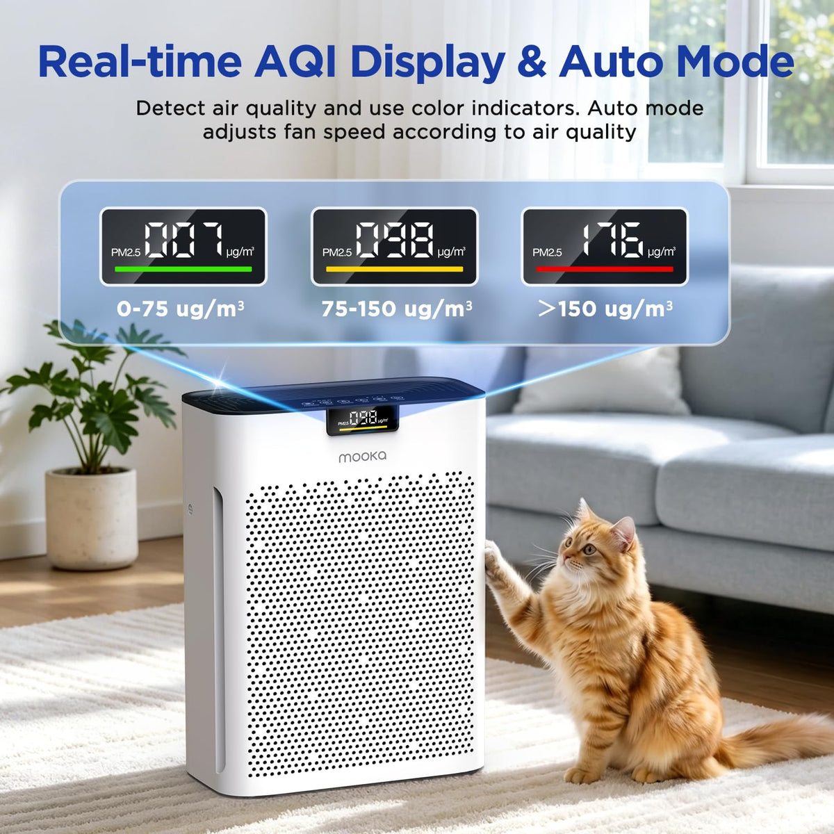 White HEPA Filter Air Purifier Q517311
